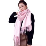 YFZYT Şal Bayan Kış Fular Sciarpa Donna Kaşmir Pashmina Kaşmir Kaşmir Kaşmir Şal Kadın Sıcak Yumuşak Kış Şalı Eşarp Kadın Şalı Modaya Uygun Pelerin, Pembe#3., 200*70 cm