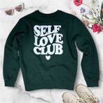YGZ Giyim Nefti Bisiklet Yaka Oversize Şardonlu Basic Sweatshirt - 2XL - 1 - Yeşil