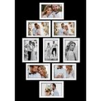 YH Foto 9 Adet 15X21 Çerçeve - Mdf A5 Çerçeve - Çoklu Fotoğraf Çerçevesi - Beyaz