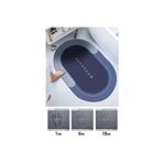 YH Store Sihirli Su Emici Oval Banyo Paspası