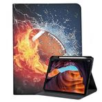 YHB 10,9 inç iPad Air 5. Nesil 2022/iPad Air 4. 2020 için Kılıf, Kalem Tutuculu Akıllı Folyo Kılıf Otomatik Uyku/Uyanma Ultra İnce Stand Kapağı 10,9 inç iPad Air 5/4 için, Amerikan Futbolu