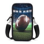 YHEGBFD Cep Telefonu Çantası, Futbol ve Çim Cep Telefonu Çantası, Cep Telefonu Paketi, cep Telefonu Cüzdanı, Kadınlar, Futbol ve Çim için küçük Crossbody Cep Telefonu Çantası, Tek Boyut
