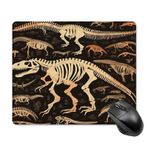 YHEGBFD Mouse Pad Dinozor İskelet Baskı Baskı Bilgisayar Mouse Mat Mouse Pad Sevimli Büyük Mouse Pad Rahat Mouse Pad Oyun Mouse Pad
