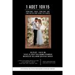 yhfoto 1 Adet 10x15 Çerçeve - 10x15 Ahşap Mdf Çerçeve - Pvcli Çerçeve - Mini Fotoğraf Çerçevesi