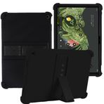 YHFZR Google Pixel Tablet 2023 için Kılıf, Yumuşak Çocuk Dostu Hafif Yapı Kickstand Koruyucu Kılıf Google Pixel Tablet 11 İnç 2023 için, Siyah
