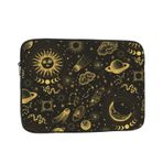 yhogxte Sun and Moon Laptop Kol Çantası Erkekler Kadınlar için Su Geçirmez Oxford Kumaş Dizüstü Bilgisayar Kol Çantası Çoğu Ipad ve Dizüstü Bilgisayar için Uygun Dizüstü Bilgisayar Cep Tablet Seyahat Taşıma