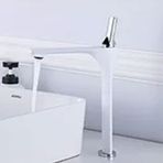 YHSGY B07W43L9P4 Avrupa Beyaz Krom Lavabo Bataryası