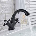 YHSGY B08XYMW6BG Antik Pirinç Bronz Lavabo Bataryası