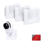 YI Home (3'lü Paket) Güvenlik Kamerası için Köşe Duvar Montajı - Yapışkan Tutucu, Sorunsuz Braket, Güçlü 3M VHB Bant, Vida Yok, Dağınıklık Yok (Beyaz) Brainwavz