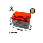 Yiben Motorsiklet Aküsü Lityum 12v/4ah-14ah Tüm Modellere Uyumlu - 2 Yıl Garantili
