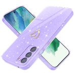 Yichxu Samsung Galaxy S21 FE 5G için cep telefonu kılıfı, parıltılı, kalp, aşk, silikon, TPU darbeye dayanıklı, tampon, kılıf, parlak, ultra ince, çizilmeye karşı dayanıklı koruyucu kılıf, Samsung S21