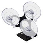 YiePhiot Cobra Radar Dedektörleri Cobra RAD 450, 8-Bant, ESD-6100, ESD-7000, XRS-9300, PRO-9780 ve Tüm Son Modeller (Braket ve 6 Vantuz) ile Uyumlu Ön Cam Vantuz Tutucu