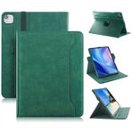 Yiernuo Kılıf Tablet iPad Air 11 inç M2, iPad Air 6/5/4. Nesil, iPad 10 10.9, Kılıf 360° Dönebilen Stand PU Deri iPad Pro 11 inç 4./3./2. Nesil, Yeşil