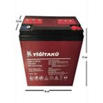 Yiğit 12 V 24 Ah Jel Elektrikli Motosiklet Aküsü. Yeni Üretim.
