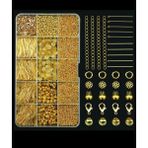 Yiğit Aksesuar 1250 Adet Gold Bileklik Kolye Takı Yapım Seti Uzatma Zincirli El Işi Malzemeleri