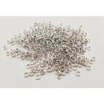 Yiğit Aksesuar 6 mm 50 Gram Metal Gümüş Renk Takı Halkası Malzemesi
