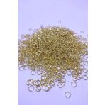 yiğit aksesuar 6 Mm Küçük Metal Sarı Renk Takı Halkası Malzemesi 80 Gram