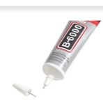Yiğit Aksesuar B-6000 Şeffaf, Taş ve Boncuk Yapıştırıcısı 1.68 Fl.oz 50 ml