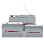 Yiğit Akü LFP 12 V 200 HH Battery Pack L522 W239 H221 mm 25 kg Life PO4 Lityum Akü