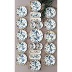 Yiğit Seramik Züccaciye Blue Kitchen Model 12 Kişilik 21 Parça Modern Kahvaltı - Brunch Takımı