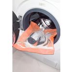 YİĞİTAUTOCLASS Turuncu - Fermuarlı - Hassas Çamaşır Terlik Ayakkabı Yıkama Filesi Büyük Boy
