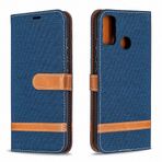 Yiizy Honor 9X Lite Cüzdan Kılıfı için Kılıf, Honor 9X Lite Telefon Kılıfı Destek Çubuğu ve Kredi Kartı Tutucuları ile Deri Kapak TPU Silikon Kılıf Honor 9X Lite için Koruyucu Kapak (Mavi)