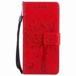 Yiizy Huawei P10 Kılıf, Ağaç Baskı Tasarım İnce Flip PU Deri Kapak Kapak Kapak Kapak Kılıf Kabuğu Cüzdan Kılıfı, Medya Standı, Kart Yuvası, tampon Koruyucu Cilt Cep (