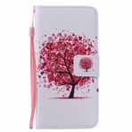 Yiizy Huawei P9 için Kılıf Kapak (EVA-L09, EVA-L19, EVA-L29) Kılıf, Boyalı Ağaç Tasarımı Premium PU Deri İnce Kapaklı Cüzdan Kapak Tampon Koruyucu Kılıf Medya Destek Kartı Yuvalı