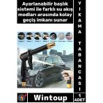 #Yıkamatabancası Araba Bahçe Sulama Temizlik Ayarlanabilir Basınçlı Çok Fonksiyonlu Yıkama Tabancası