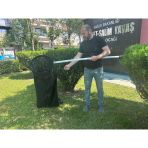 Yılan Taşıma Torbası Fileli 190 Cm (Metal Saplı)
