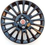 Yılap Jant Yılap 15 İnç Siyah Jant Kapağı Fiat Linea Punto Fiorino Doblo Şık Tasarım 4 Adet
