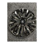 YILAPJANT Peugeot 301 15" Inç Kırılmaz Jant Kapağı Siyah 4 Adet