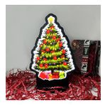 Yılbaşı Ağacı 2 (Led Aydınlatma) 15,5*24 cm