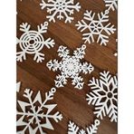 yılbaşı ağacı süsü dekoratif (25adet) Snowflake Ornaments Christmas Decoration