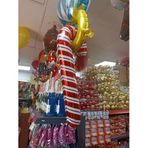 Yılbaşı Ağacı Süsü Şekerleri Yılbaşı Temalı Hediyeler Folyo Balonu 1 Adet 84-39 Cm