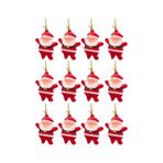 Yılbaşı Çam Ağacı Süsü Noel Baba 12'li