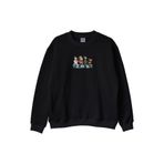Yılbaşı Çetesi Siyah Bisiklet Yaka Sweatshirt