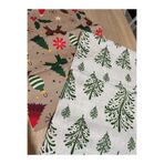 Yılbaşı Desen Runner Christmas Yeniyıl Runner 40 X 140 - 2 Adet