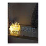 Yılbaşı Evleri ve Home 3 lü Seti 2 ADET LED MUM DAHİLDİR