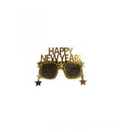 YILBAŞI GÖZLÜK HAPPY NEW YEAR YILDIZLI GOLD