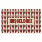Yilbasi Hosgeldiniz 1 Tasarim Kapi Onu Ve Ev Ici Paspas 45X75 Cm