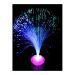 Yılbaşı Işıkları Fiber Optik Gece Lambası Led Işıklı Fiber Ufo Lamba Renkli Pilli Led Işık