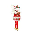 Yılbaşı Kabartma Figür Kardan Adam Zilli 30 Cm