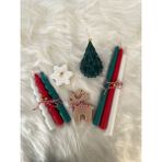 Yılbaşı Özel Kokulu Mum Seti %100 Soya Wax - Set 3