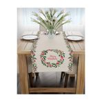 Yılbaşı Runner Örtüsü Yeniyıl Noel Runner 40x140