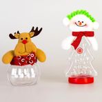 Yılbaşı Şişe Kardan Adam 11cm X 7cm