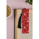 Yılbaşı Temalı Metal Kitap Ayracı - 13.5 Cm X 4 Cm