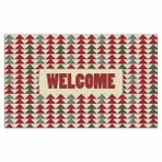 Yilbasi Welcome 1 Tasarim Kapi Onu Ve Ev Ici Paspas 45X75 Cm