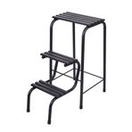 Yıldıray Metal 3 Basamaklı Metal Açılır Katlanır Tabure Merdiven Sandalye