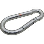 Yıldırım Nalbur 4 Adet Karabina Metal 6mm Salıncak Kancası Çanta Tokası Küçük Boy
